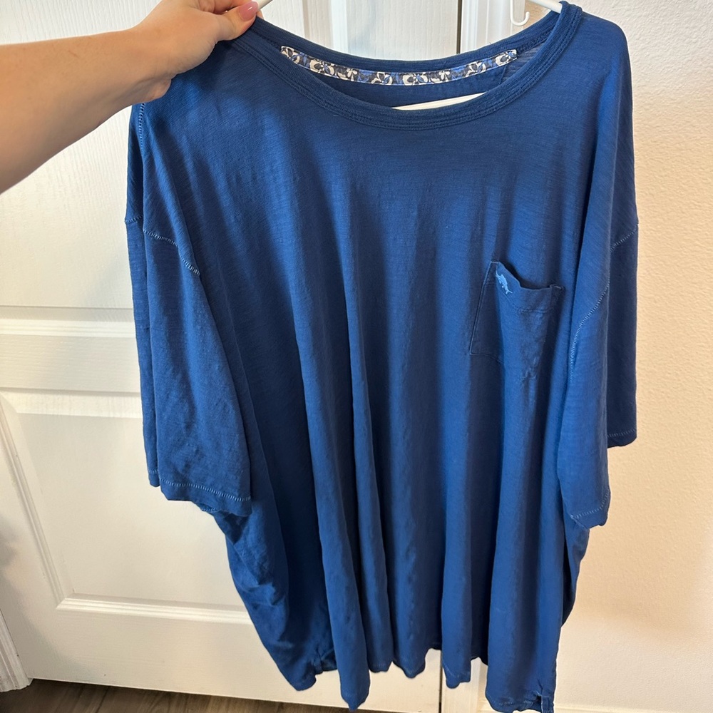 Tommy Bahama Deep Blue Short Sleeve Shirt